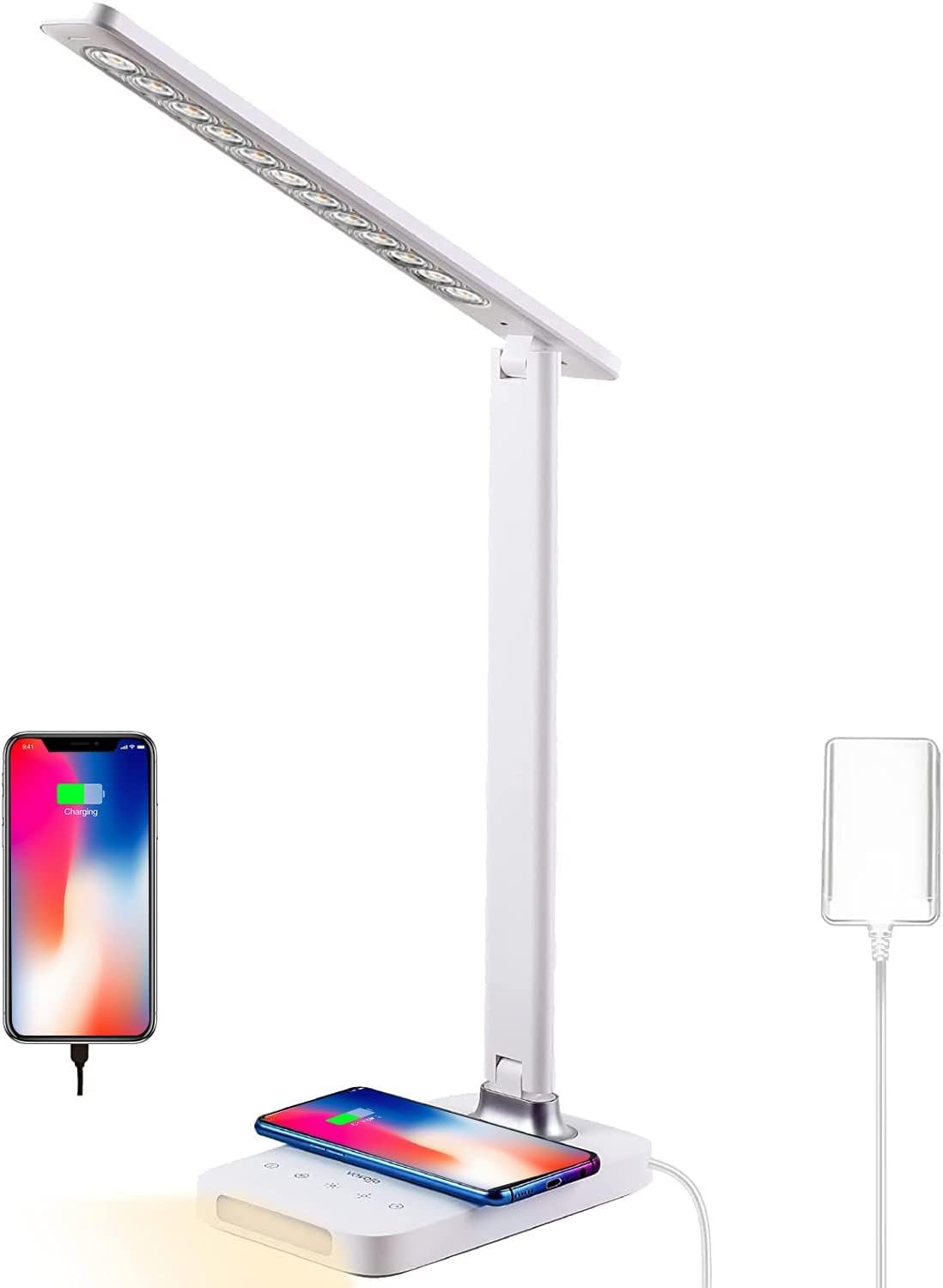 VAVOFO LED Desk Lamp with USB Charg...
