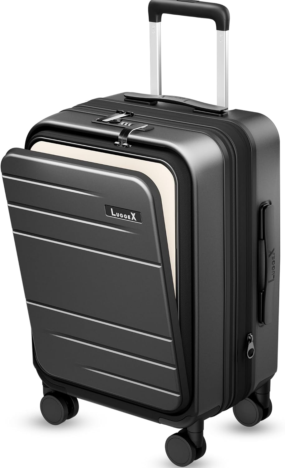 LUGGEX Front Pocket Expandable Carr...