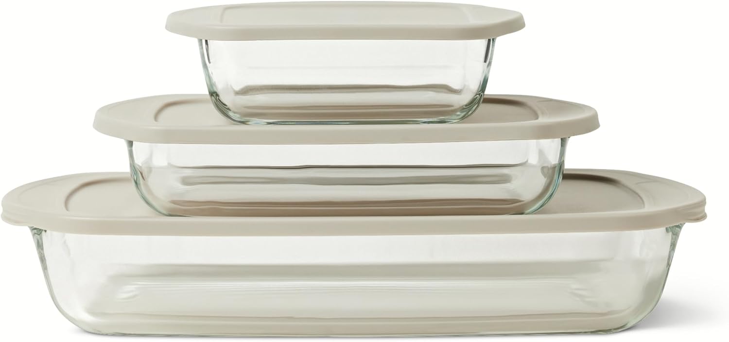 Amazon Basics Glass Baking Dishes w...
