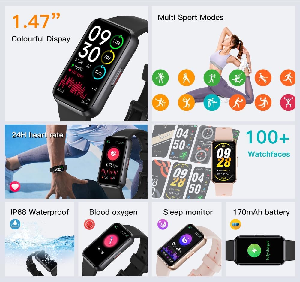 Fitness Trackers,Heart Rate Blood O...