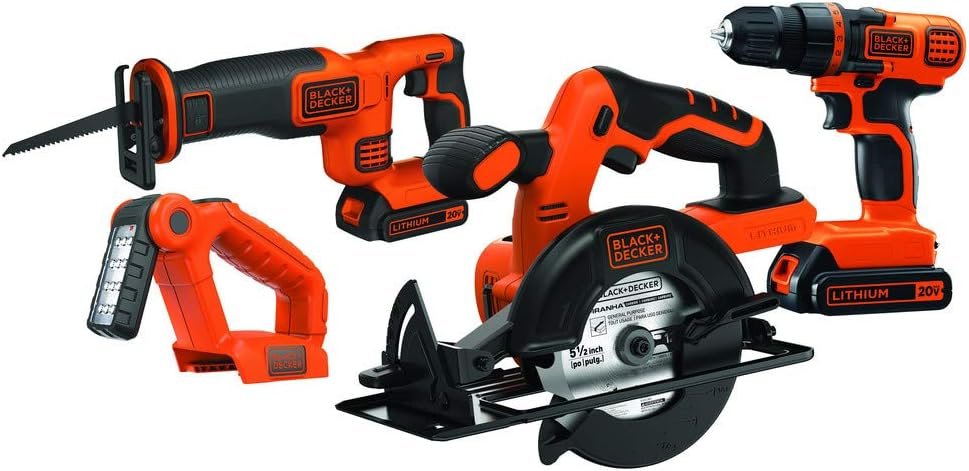 BLACK+DECKER 20V MAX Power Tool Com...