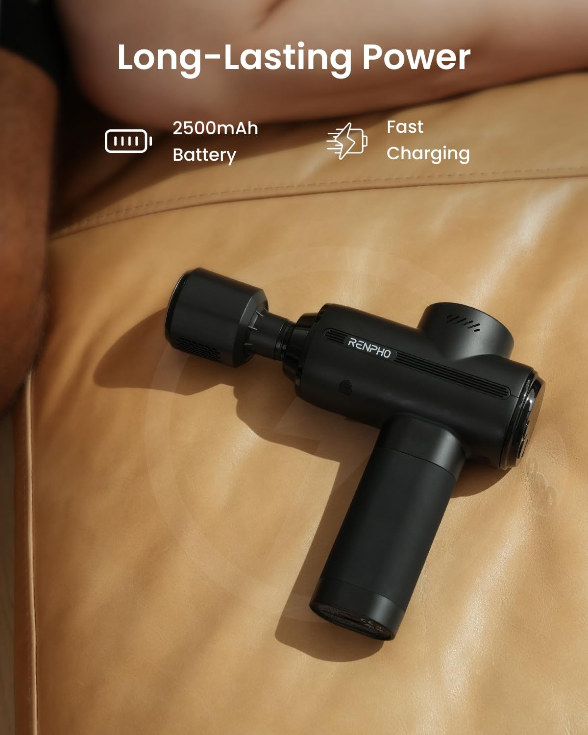 RENPHO Active Thermacool 2 Massage Gun with Intuitive Heat and Cold Control - Image 7