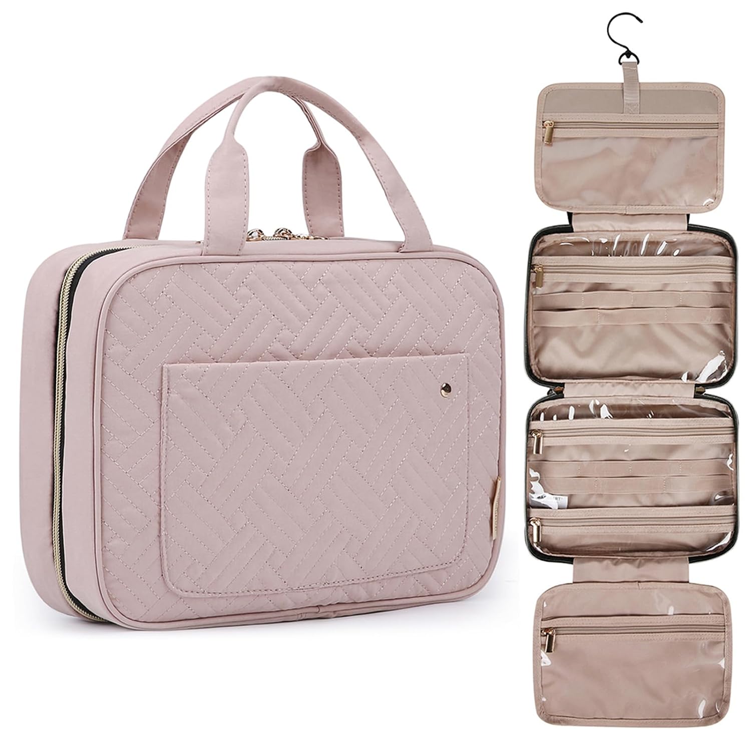 BAGSMART Toiletry Bag Travel Bag wi...