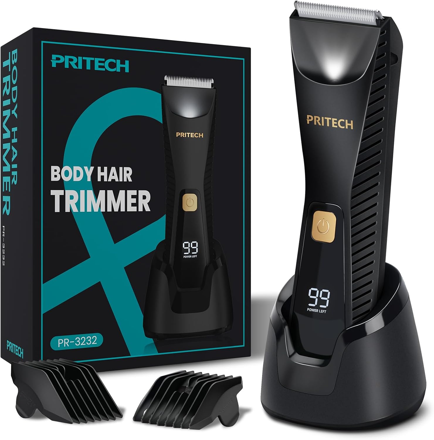 PRITECH Manscape Body Hair Trimmer ...