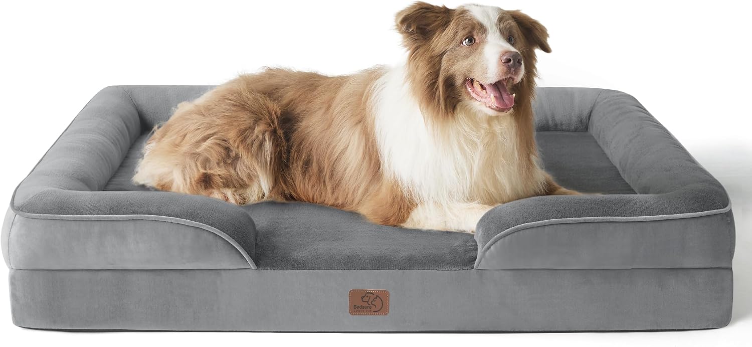 Bedsure Orthopedic Dog Beds Large S...