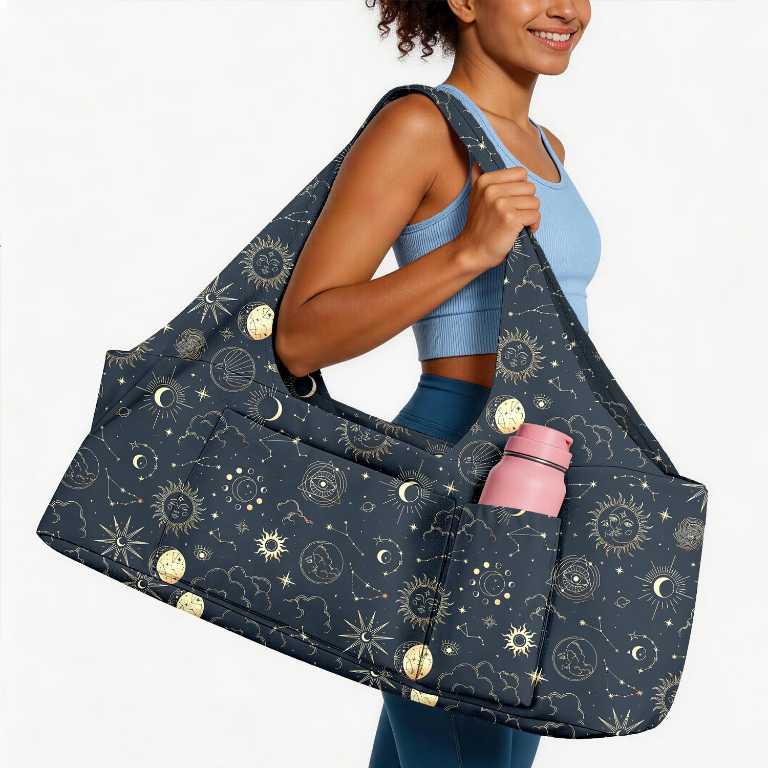 Yoga Mat Bag for Women Men Large Yo...