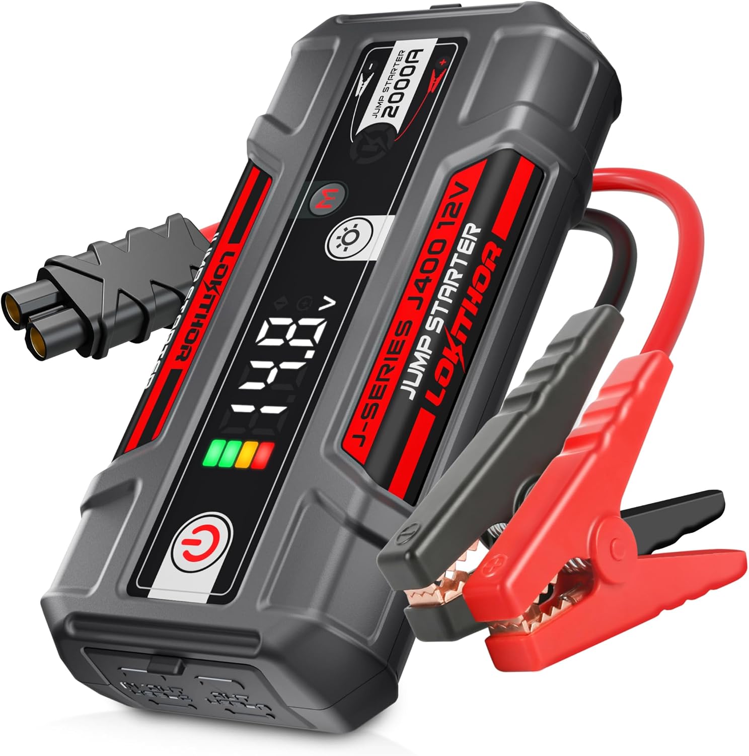 LOKITHOR J400 Portable Jump Starter for Upto 8.0L Gas & 6.0L Diesel Engines