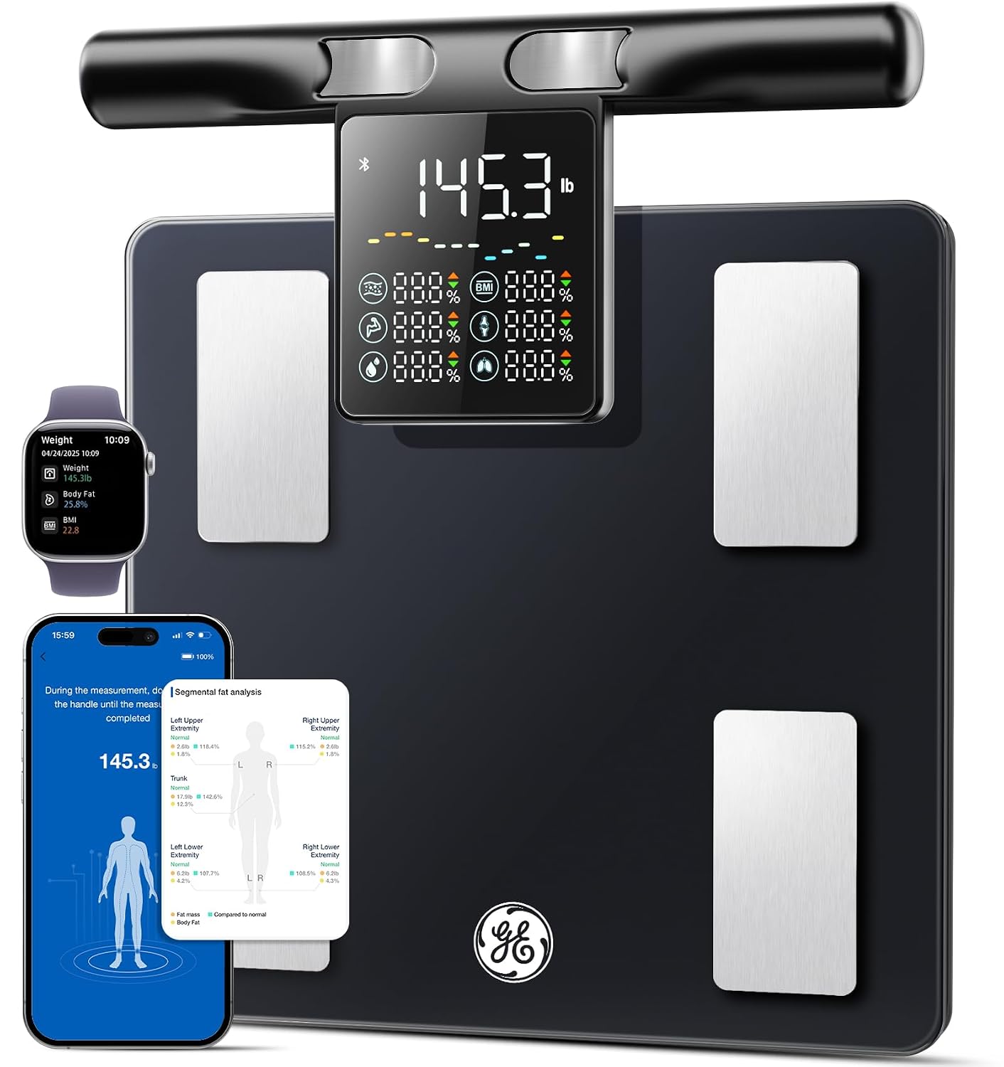 GE Smart Scale for Body Fat with BM...