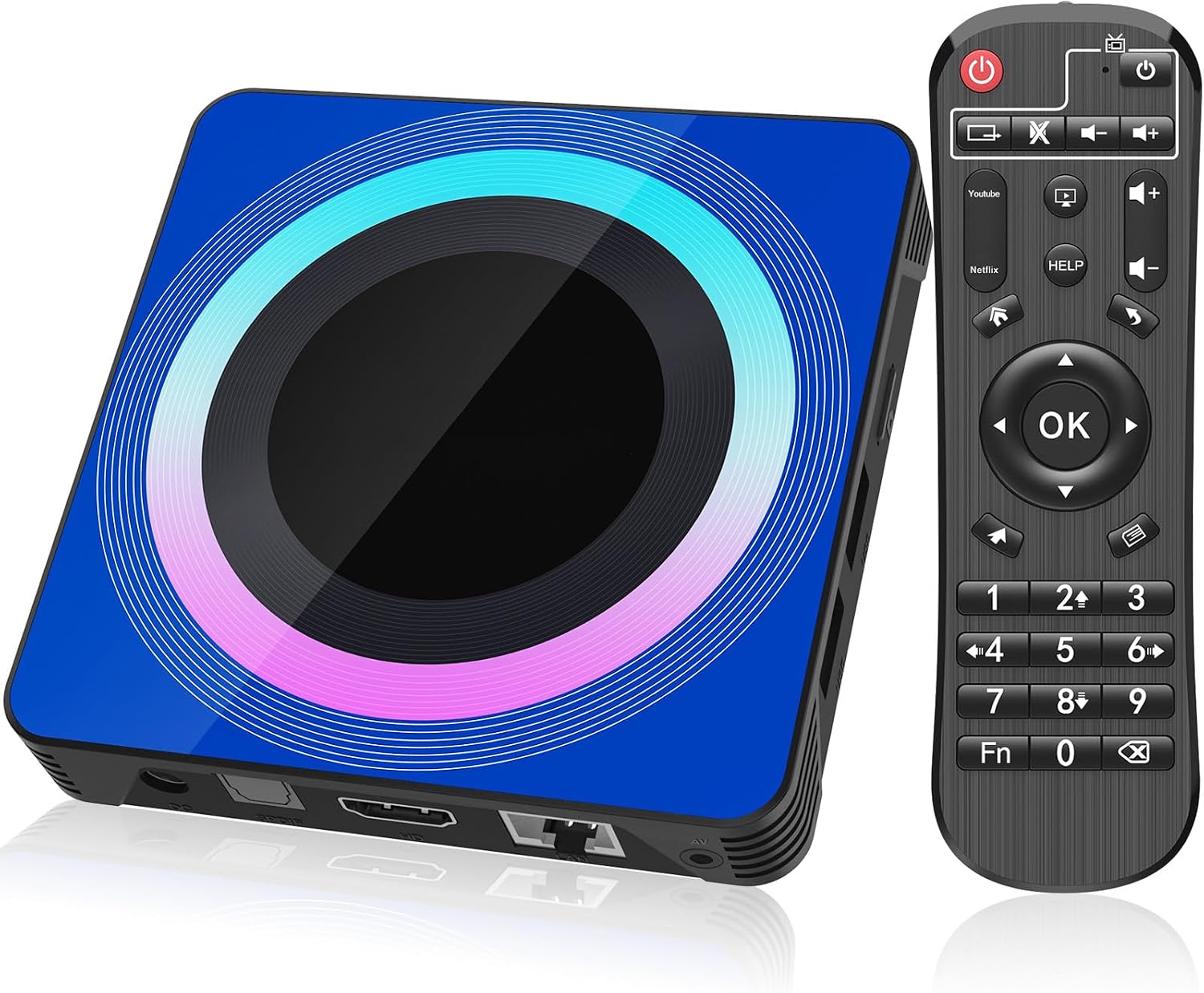 2026 Android 13.0 TV Box,4GB RAM 32GB ROM with RK3528 Dual-Band Wifi6