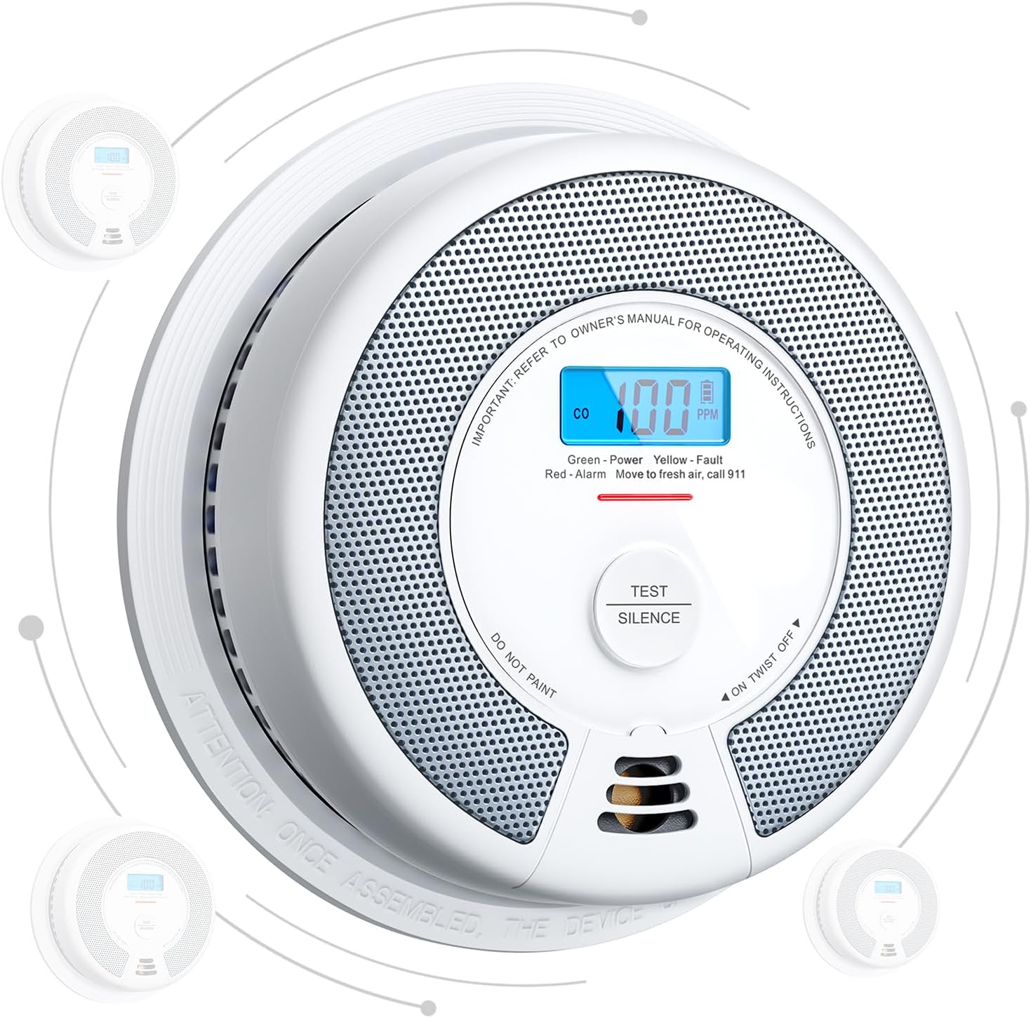 X-Sense Wireless Combination Smoke ...