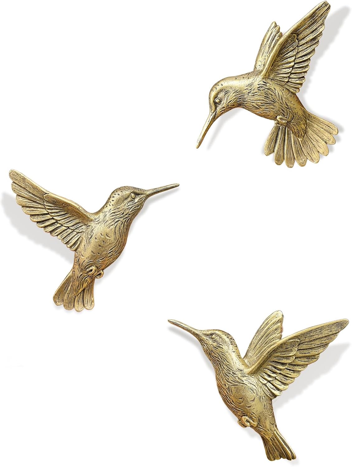 GUSFREUD 3D Hummingbird Wall Decor ...