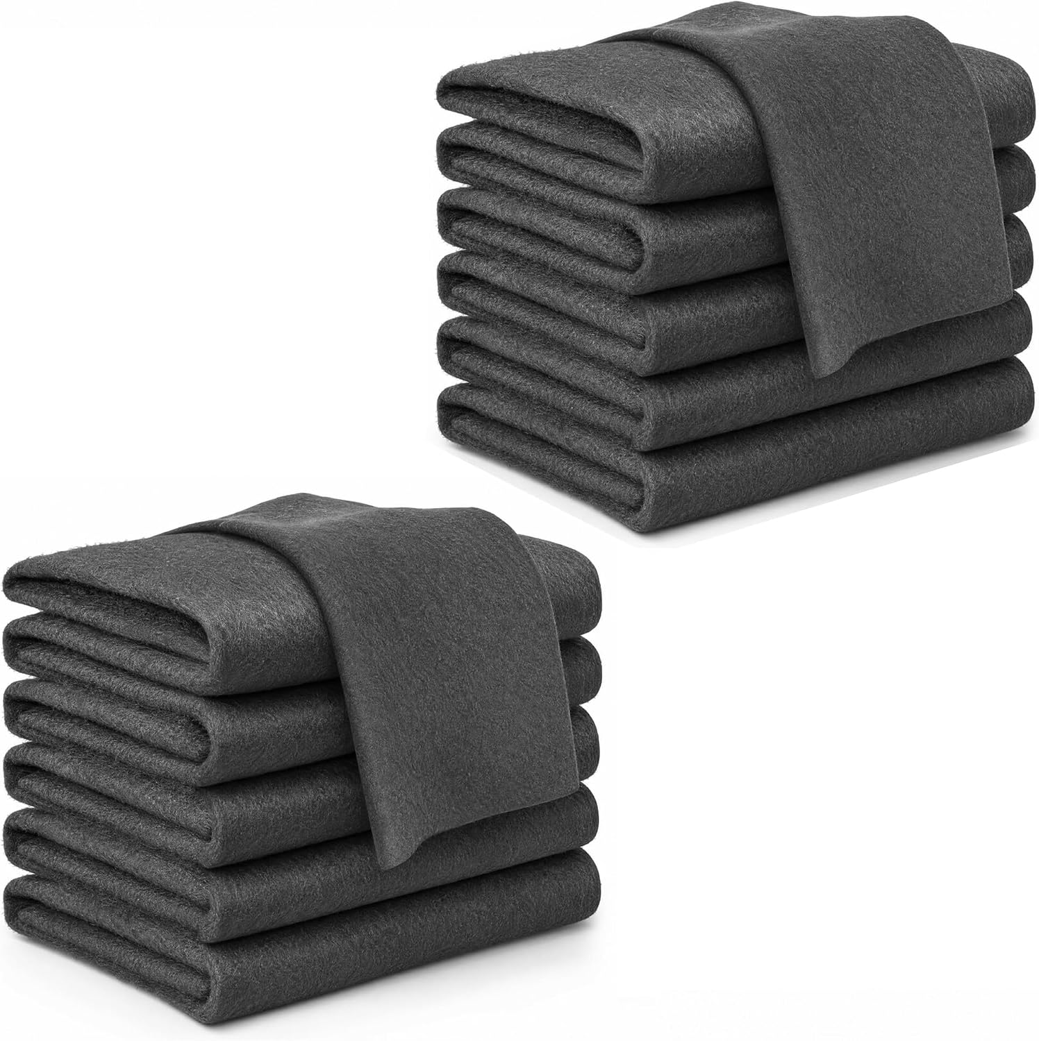 Thickened Magic Cleaning Cloth, 2027 New Reuseable Streak Free Microfiber Cloth Microfiber Cleaning Cloth, Multipurpose Miracle Rags for Kitchen,Window,Glass,Cars，10pcs：8x12 in