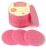 50-Count Compressed Facial Sponges for Daily Face Cleansing, Pink