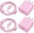 iPhone 14 13 12 11 Super Fast Charger [2Pack] cargador 20W Rapid USB C Wall Charger Block with 6FT Fast Charging Cable Compatible with iPhone 14/13/12/11/Pro/Pro Max/Mini/Xs Max/XR/X, iPad – Pink