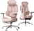 Hbada E3 Air Ergonomic Office Chair, Office Chair – with 3-Zone Dynamic Lumbar Support, 3D Adjustable Headrest, 4D Adjustable Armrests, Swivel, Pink