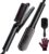 TYMO Flat Iron Hair Straightener Brush 2 in 1, 200M Ions Ceramic Hot Comb