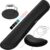 Gimars Upgrade Enlarge Silky and Superfine Fabric Gel Memory Foam Keyboard Wrist Rest Set, Ergonomic Keyboard Mouse Wrist Support for Typing Pain Relief, Comfort for Office, Gaming, Computer, Black