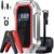 Jump Starter with Air Compressor, 5000A Peak Car Battery Jump Starter(9.0 Gas/8.0L Diesel), 160PSI 12V Jump Box Car Battery Jumper Starter Portable with Smart Jumper Cables, LED Lights, LCD Display