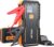 OXILAM Jump Starter 6000A for All Gas/12L Diesel, Car Battery Jumper Starter Portable, 12V Lithium Jump Box with Jumper Cables, LED Display, LED Light, Power Bank with USB, Type C Port
