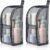 Standing Toiletry Bag, Portable Lightweight Travel Toiletry Bag (Grey*2)