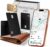 SPOTMINDERS Apple MFi Certified Wallet Tracker PRO Works with Apple Find My IP68 Rechargeable Tracking Card for Wallet Luggage Passport 0.07in Slim Credit Card Design Item Finder