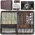 Nicpro 58PCS Art Drawing Supplies Kit in Leather Case,Pro Art Kit for Adult